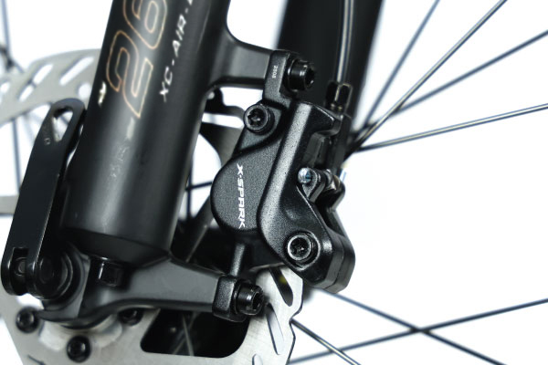 Zini Z26 - 26" Mountain Bike - Steampunk Black - Gears - Tektro Cable Disc Brakes